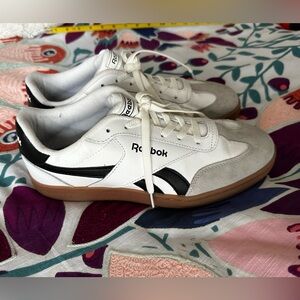 Reebok Black and White Sneakers